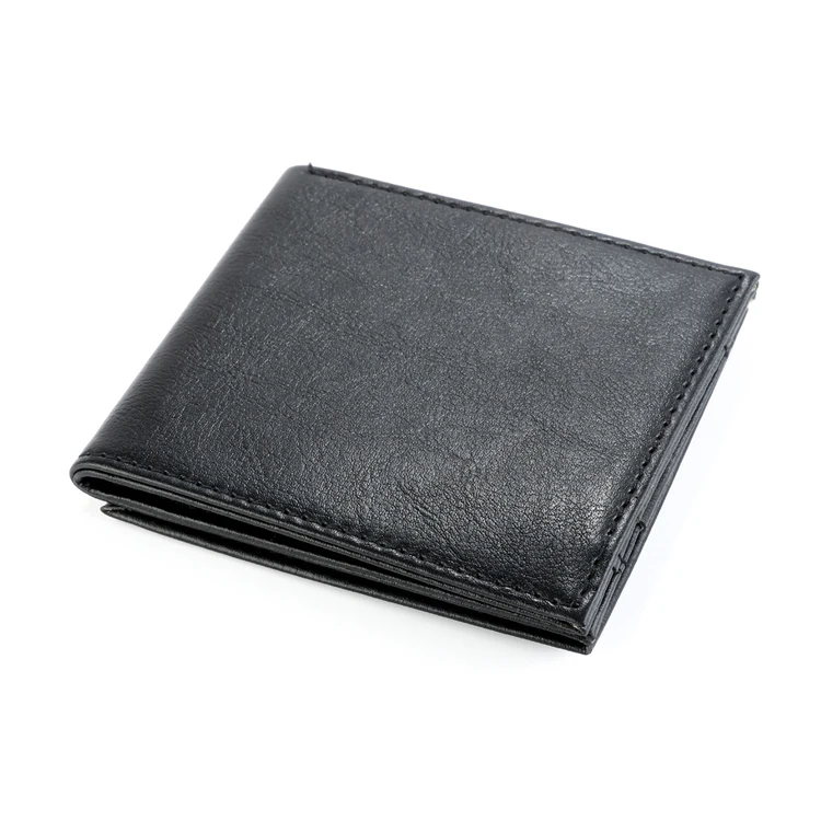 Wholesale Customized Pu Leather Slim Street Magic Show Wallet Men Magic Flame Fire Wallet