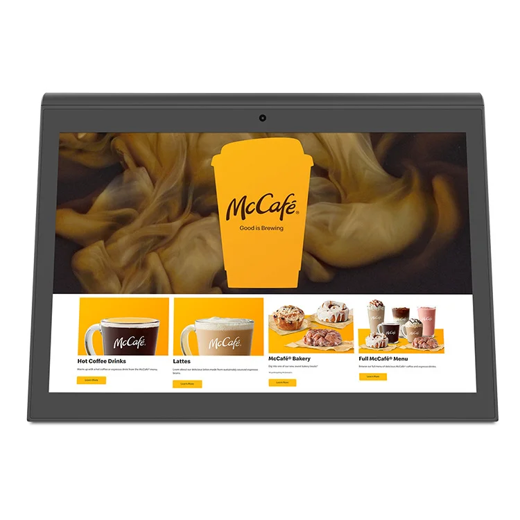10 дюймов планшет Android Digital Signage двойной сенсорный экран меню доска рекламный плеер