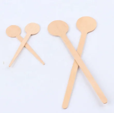 Disposable Individual Tea Drink Stick Wooden Coffee Stirer