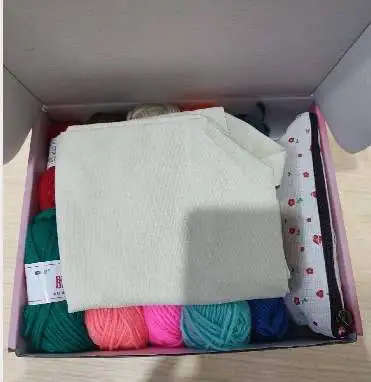 Chamkey Crochet hook Kit With Yarn Knitting Needles Sewing Kit Tools Crochet Hook ergonomic Set craft tools accessory