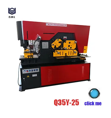 Hydraulic Metal Stamping process shearing and cutting Ironworker Machine