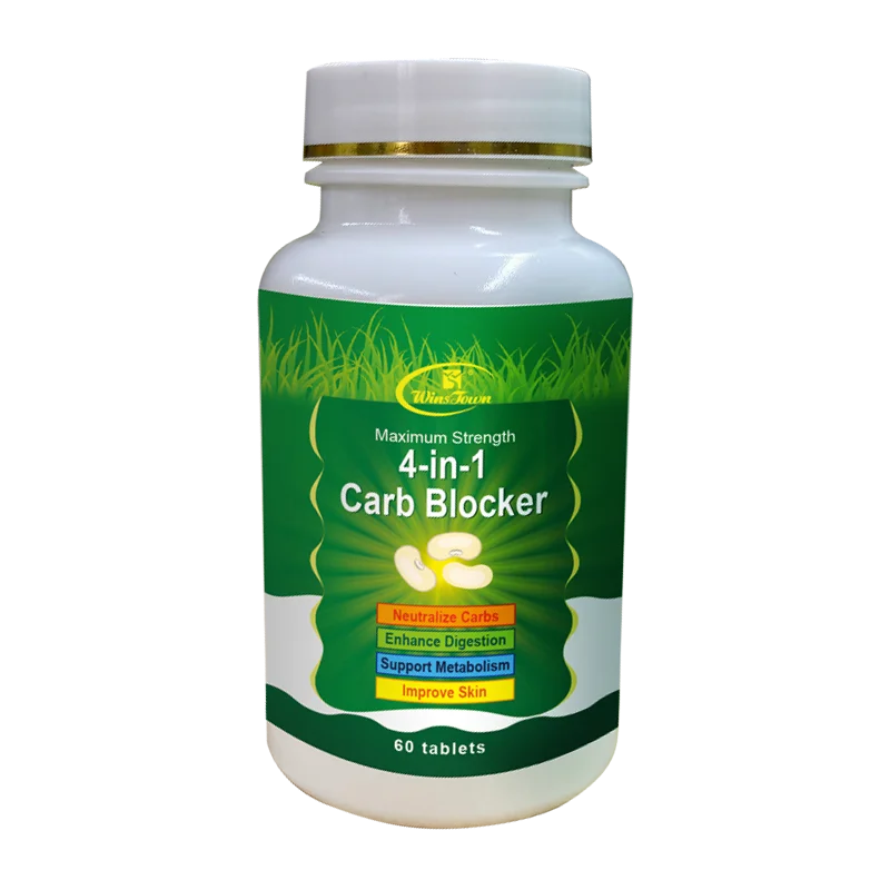 OEM 60 Tablets Neutralize Carbs Enhance Digestion Support Metabolism Improve Skin Carb Blocker Pill