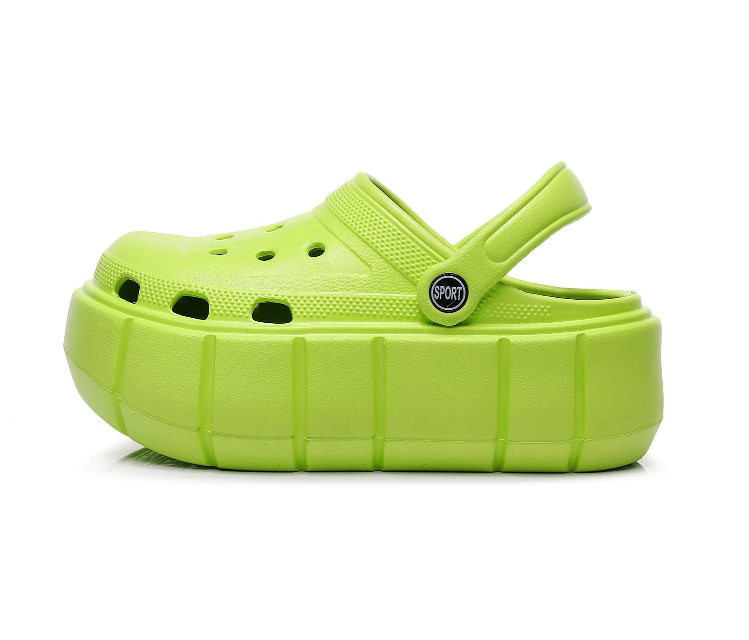 New Fashion EVA Clogs Slippers Women Shoes Thick Sole Sandals Garden Shoes Women Clogs Sandals Platform Slippers