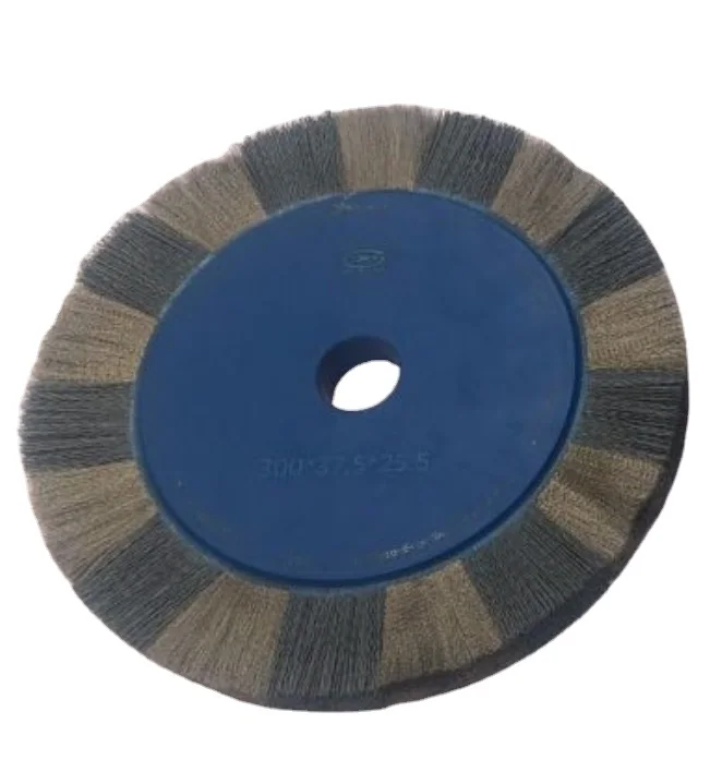 FMT  Deburring Cleaning Polishing  Circular Round  Wheel Brush for Crankshaft Polishing