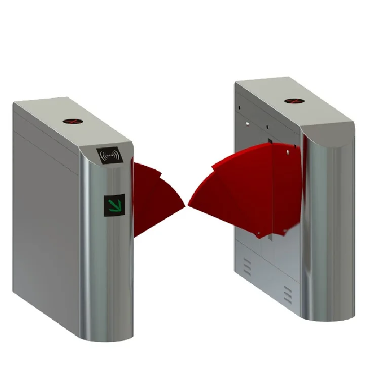 Manufacturer Supplier Wholesale High Technology Automatic Smart Face Identification System RFID Access Control Flap Barrier Gate