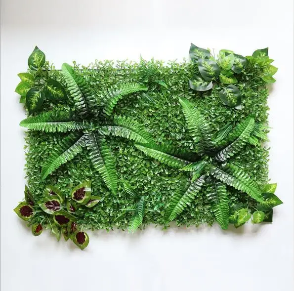Factory wholesale Artificial Vertical Garden Wall Artificial green Plant 3D Wall Panel
