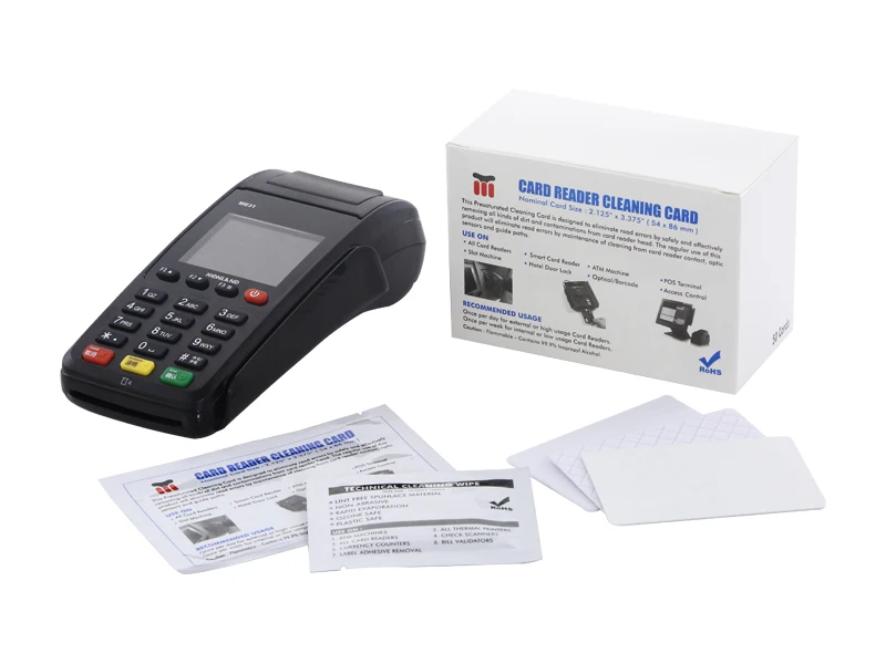 Card Reader CR80 Cleaning Card-1
