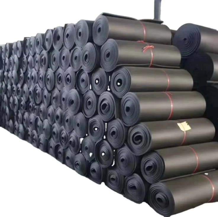 Aluminum foil NBR/PVC Class 1 Foam Rubber Insulation Roll for Duct