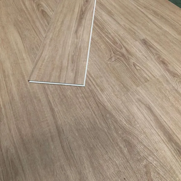 Bathroom moisture-proof embossed 150X920mm X4mm ethylene based recycled material PVC click floor SPC click floor