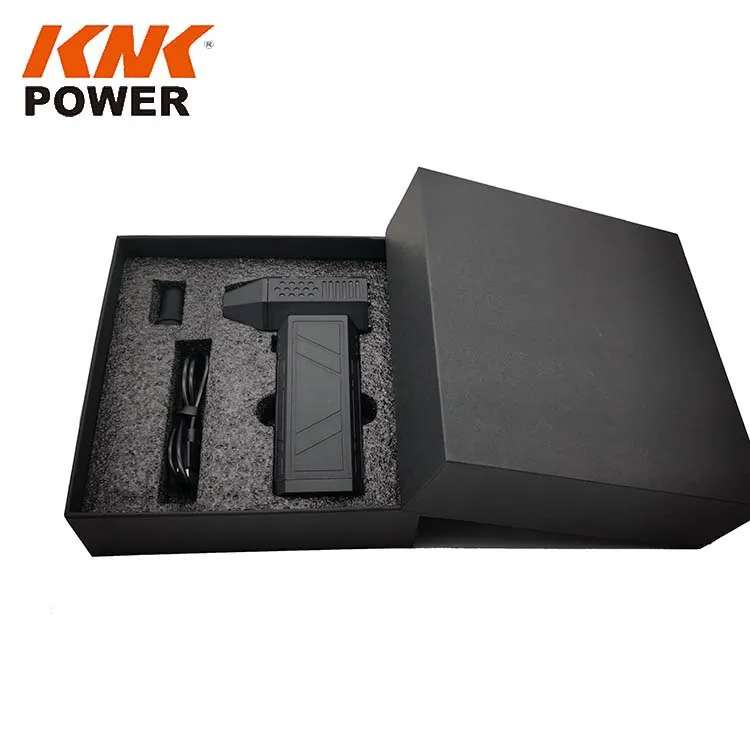 4 Stage Wind Speed Adjustment Light Cordless Mini Jet Blower Electric Turbo Fan Brushless Motor With Flash Light