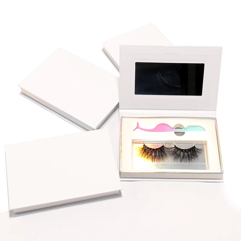 Lashes3d оптовый поставщик 100% 25 мм норковые меховые ресницы частная Этикетка Бумага для ресниц упаковочная