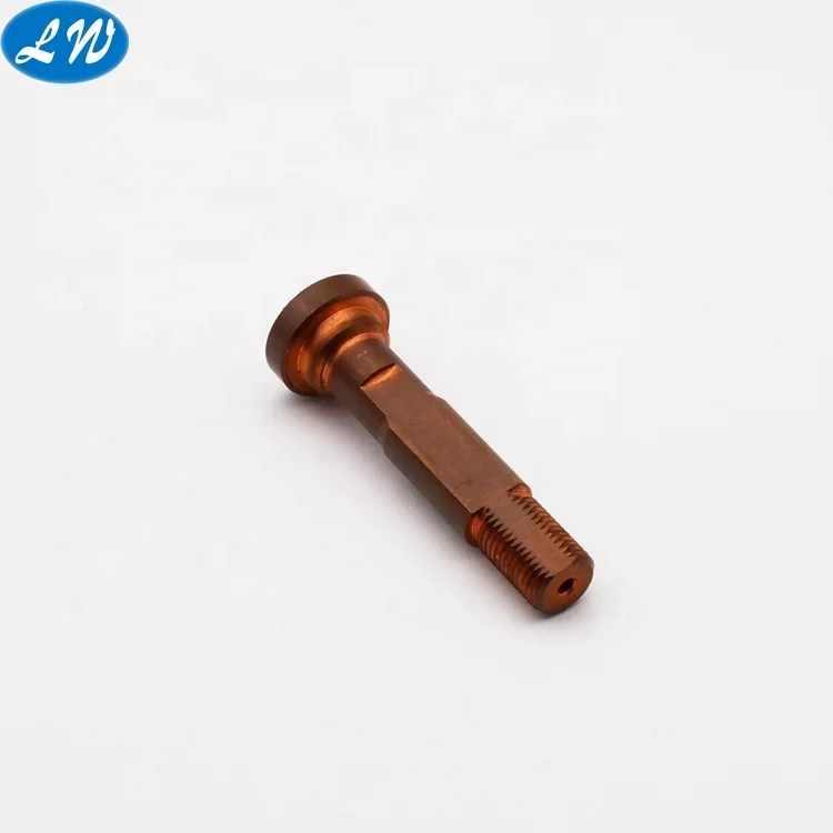 Customized fabrication cnc machining copper parts cnc machining copper cnc milling machining part