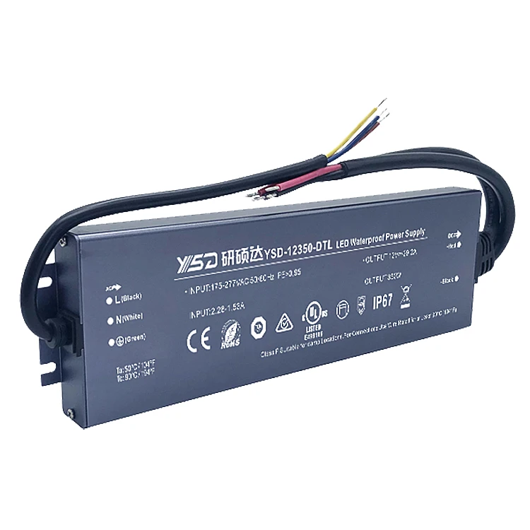 60w-500W 12v /24v  ac to dc transformer waterproof  power supply unit