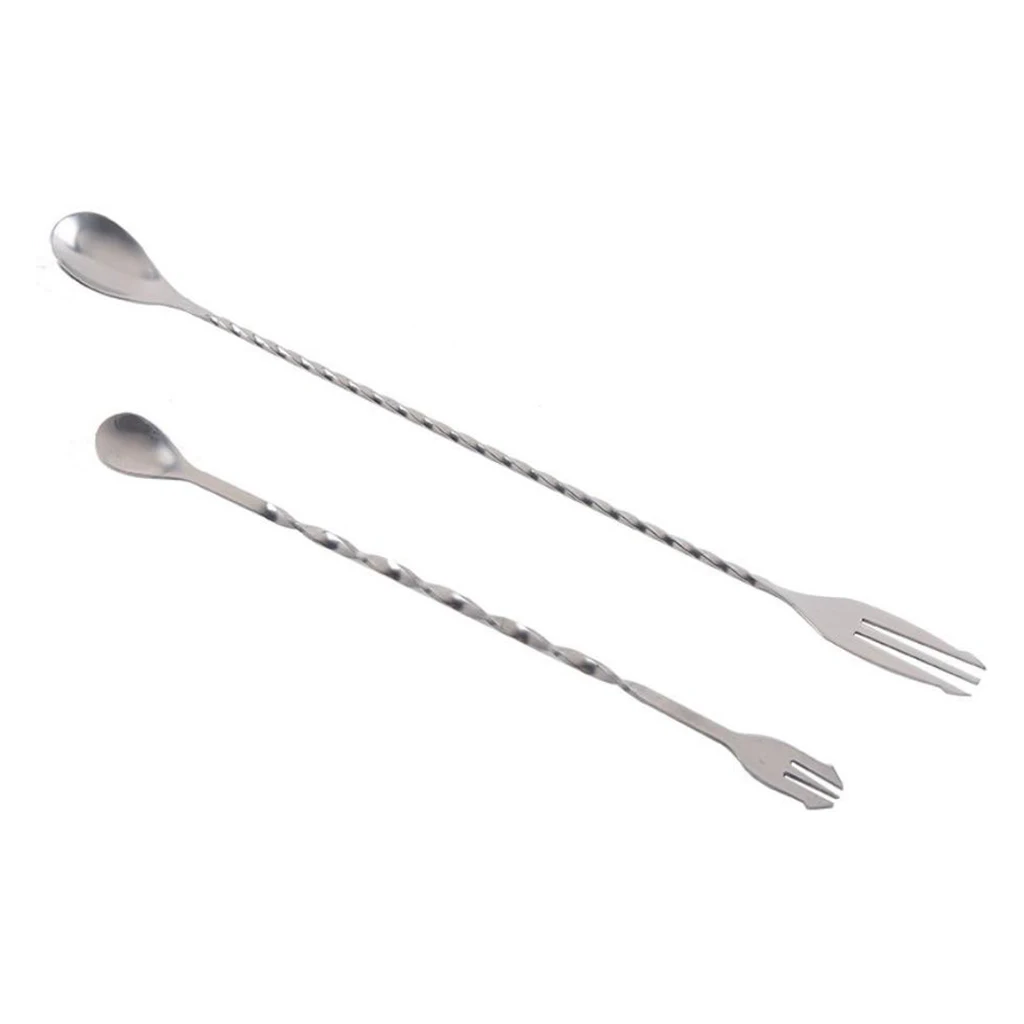 2 в 1 из нержавеющей стали 26 см кофейная ложка для мороженого Десерт Фрукты тестомесильная сахара выгравированные ложечки кофейной чашки с