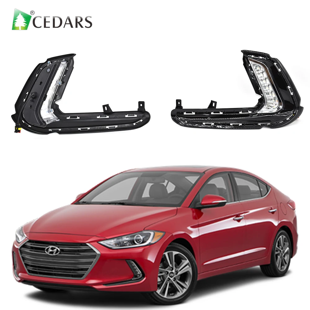 Wholesale Led Fog Lights for Hyundai Elantra 2016 2017 2018 Cars