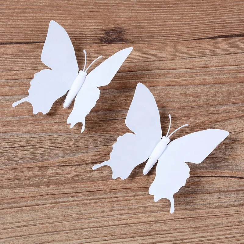 newest design artificial butterfly  For hotel hall or stage Christmas Garden Decoration 3d butterfly