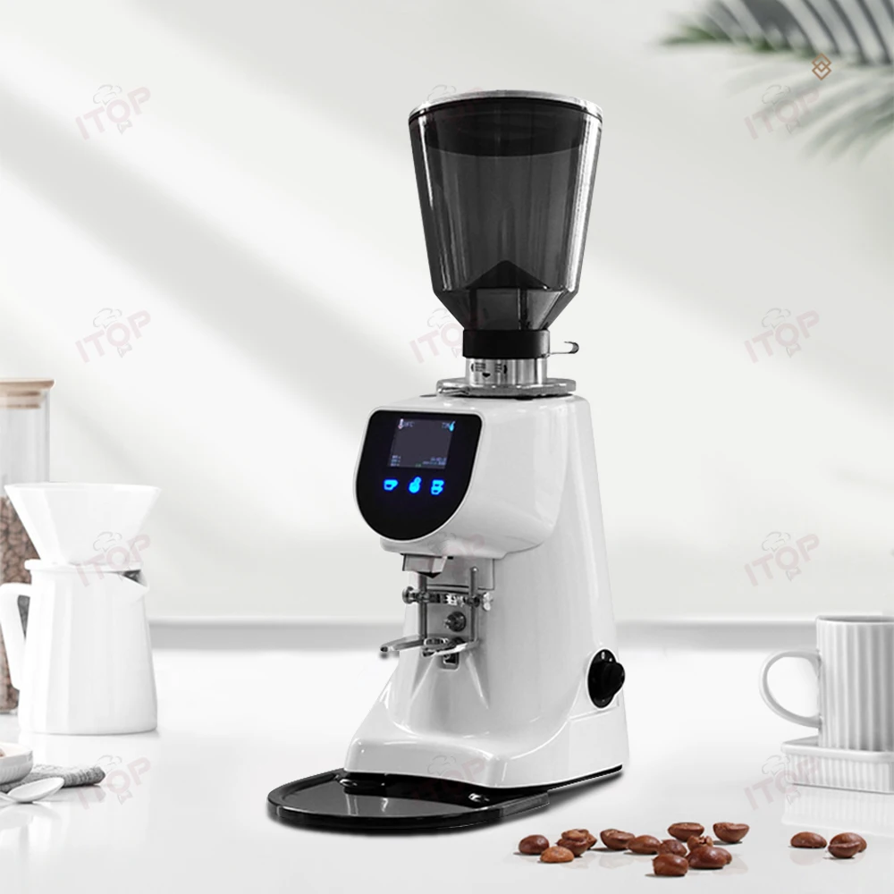 Wholesale Quiet Electric Espresso Grinder Best Flat Burr Mill Coffee Machine At Low Cost