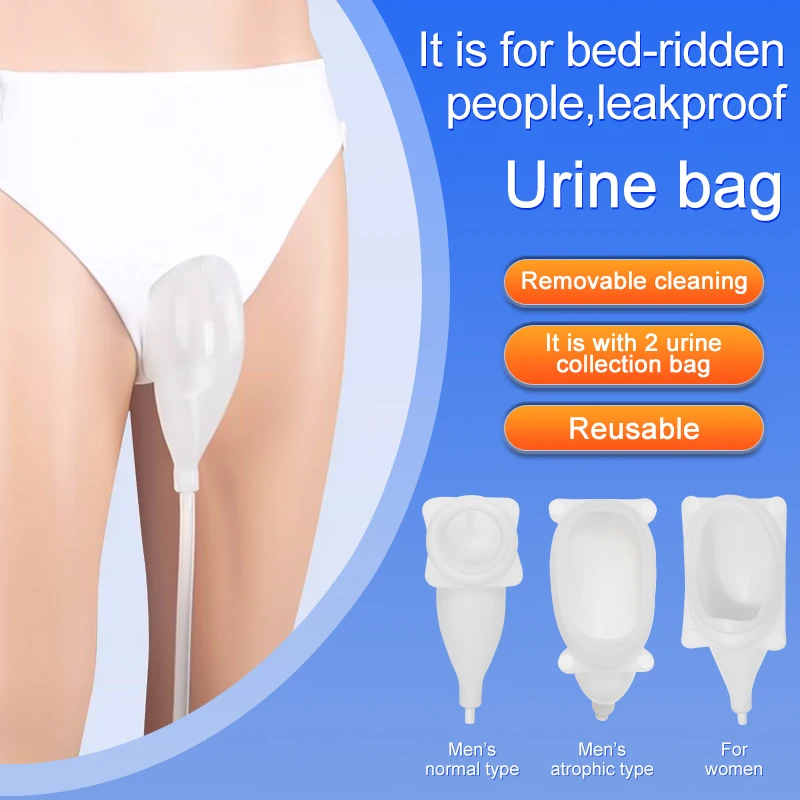 Wearable Urine Bag Incontinence Pants Urinals Collector With Urine Catheter Bag For Urinary Incontinence Patients