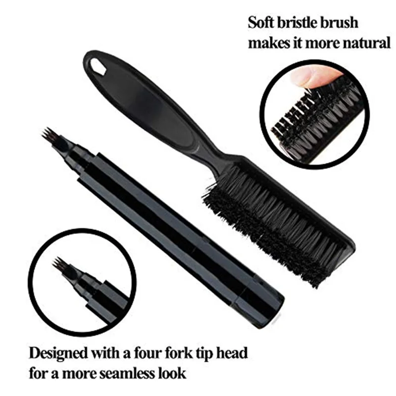 Easy To Use Beard Filling Pen Kit Professional Brown Beard Filler Pen Kit