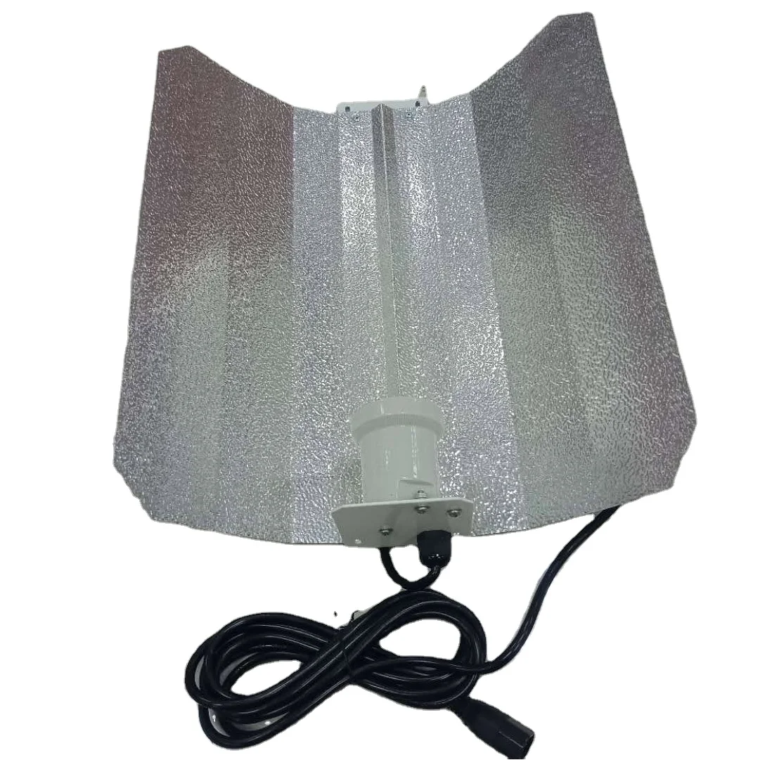 600W Aluminum Lighting Reflectors with Wire Reflective Wing Single Ended Grow Lighting Reflector Grow light Reflector