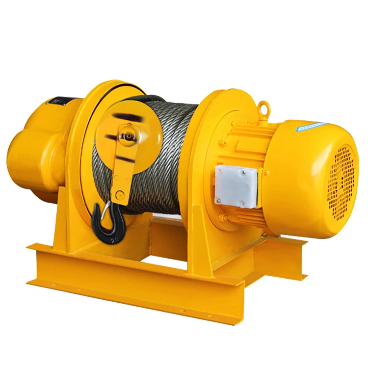 12000 lb high speed hydraulic motor lift tractor construction material lifting small electric winch