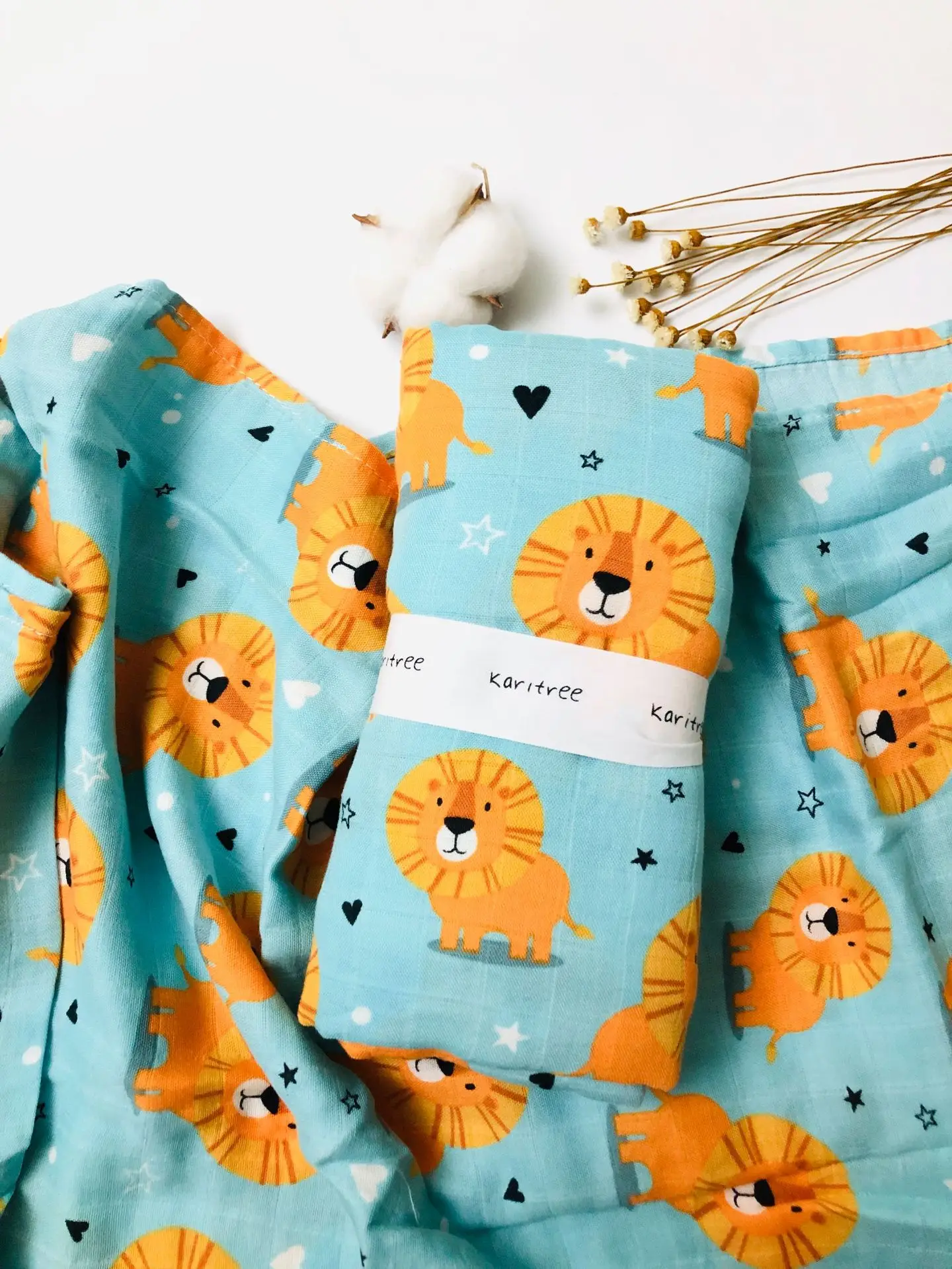 Muslin Gauze Towel Bamboo Cotton Bath Towel Newborn Swaddle Gauze Blanket