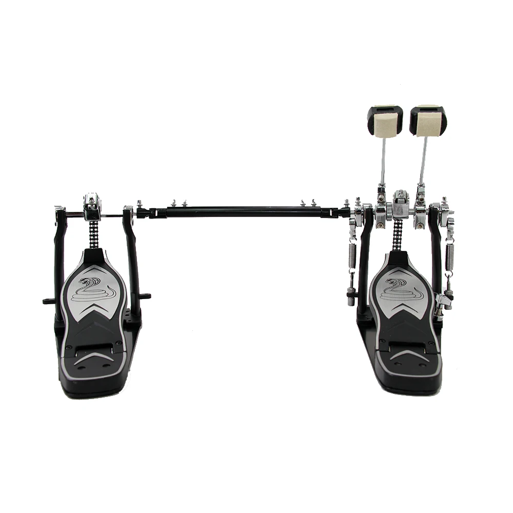 Hot Sale Alloy Metal Music Instrument Parts Double Twin Kick Jazz Bass Drum Pedals