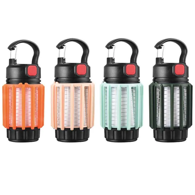 Electric Outdoor Fly Bug Zapper Aluminum Solar Insect Light Trap Mosquito Killer Lamp