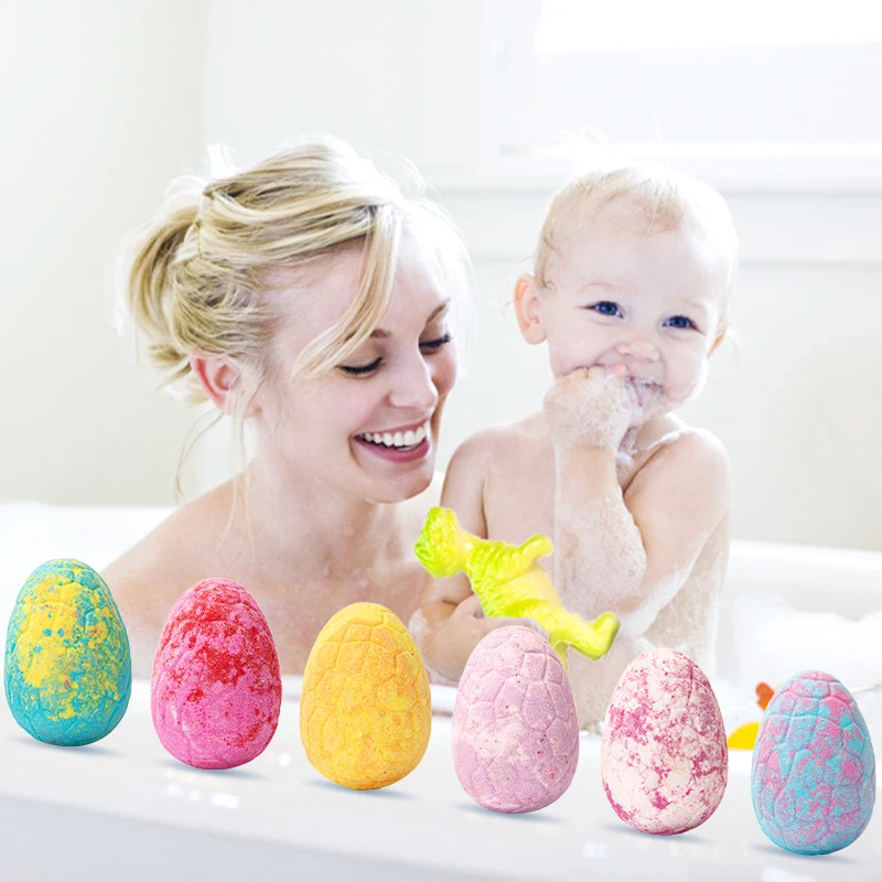 Bathroom Accessories Luxury Organic Vegan Bath Salts Ball Mold Natural Cupcake Kids Bath Bombs Set Private Label with Box