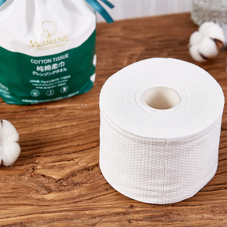 Factory hot sell cotton tissues spunlace nonwoven fabric non woven fabric rolls
