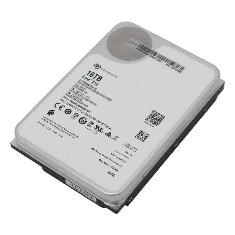 Горячая продажа старных SN03 HDD SATA 16 ТБ 3,5 'LFF 7200 об/мин 6 ГБ/сек. 256 Мб кэш-память жесткого диска сервера ST16000NM001G