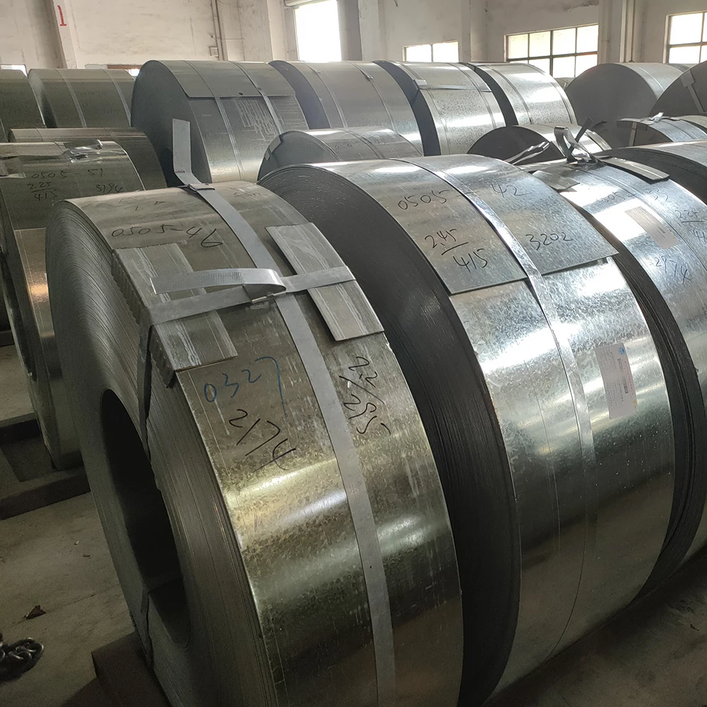Galvanized steel strip gi steel strip coil 0.4*91mm zinc coated galvanized steel coil