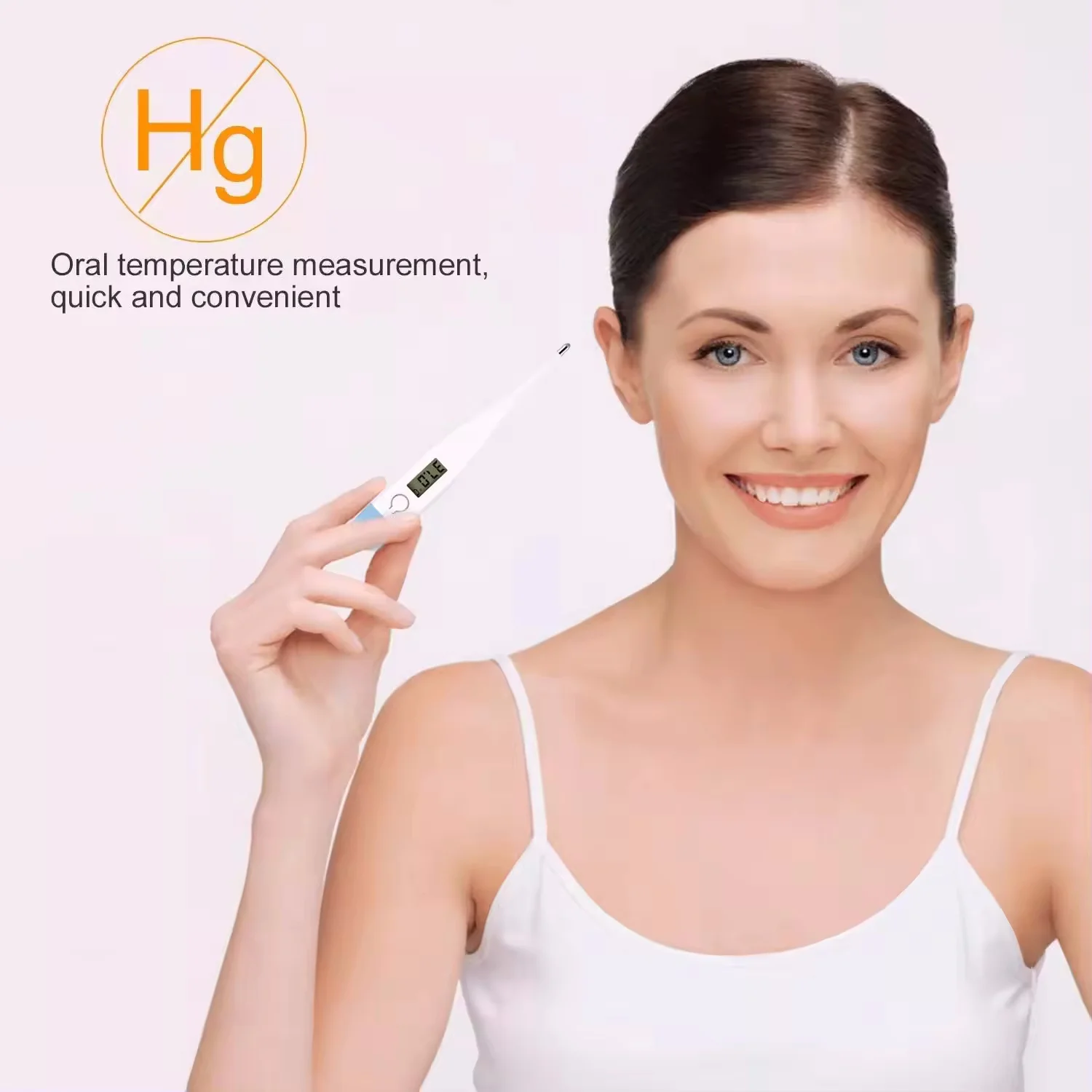 UP-to-date Medical Fever Waterproof Rectal Pet Oral Probe Baby softTemperature Clinical Digital Thermometers