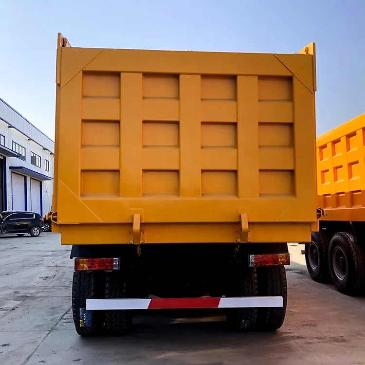 high quality 340hp 380hp shacman second hand 35ton skip dump truck shacman  6x4 dump truck