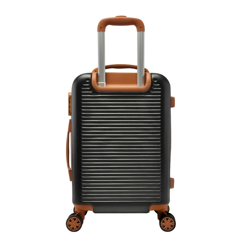 
ABS+PC luggage sets hard shell 3 pcs travel troller luggage 4 spinner casters suitcase ABS cabin trolley luggage 