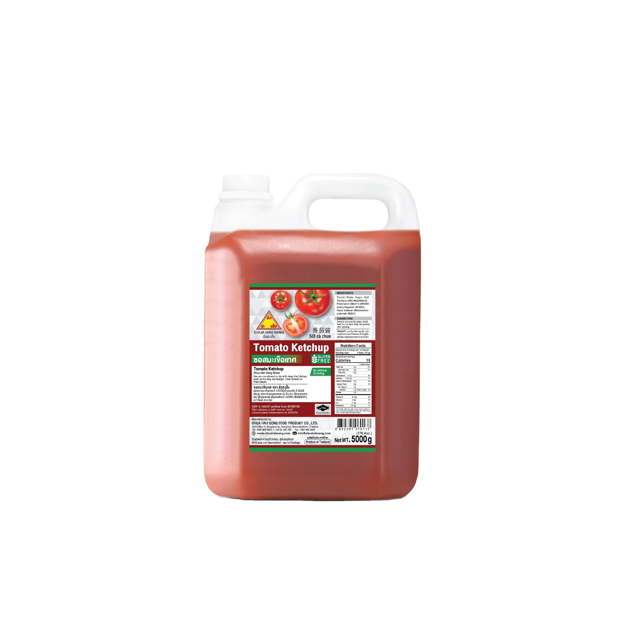 Customize Red Tomatoes Ketchup Product from Thailand