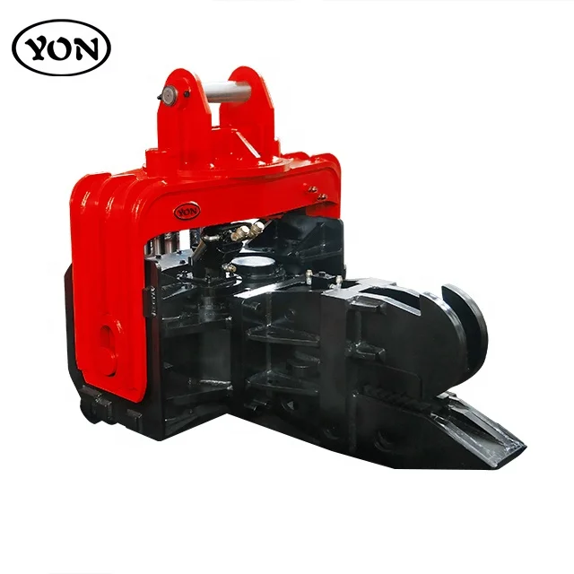 free shipping fast delivery excavator type hydraulic press pile machine