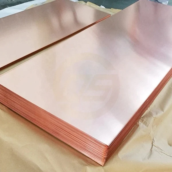Hot selling 99.99% copper cathode plate Red pure gold plated copper sheet
