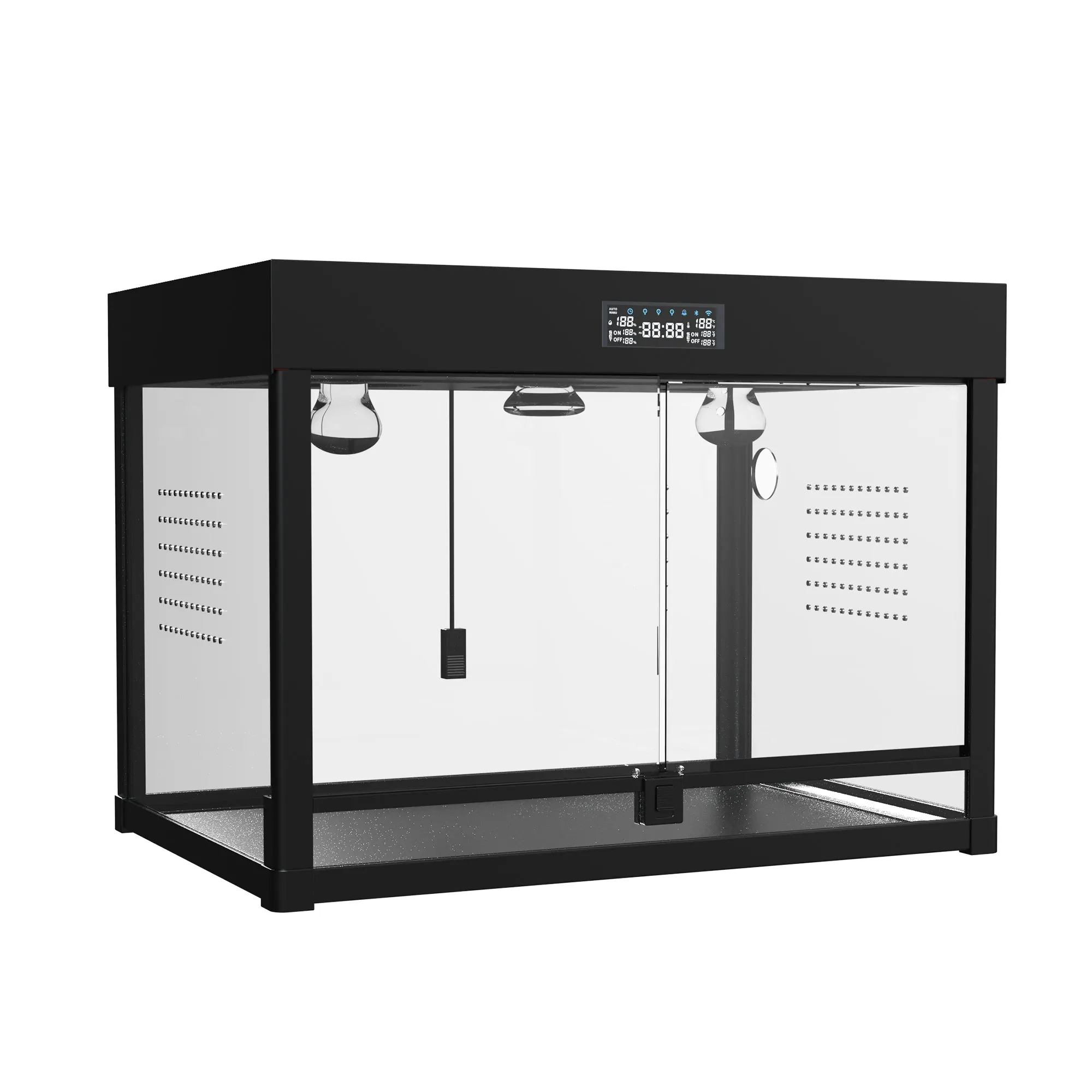 New WIFI App Control PVC Plastic Reptile Feeding Box for Tortoises Lizard Snake Incubator Crawling Pet Tub Reptile Breeding Cage