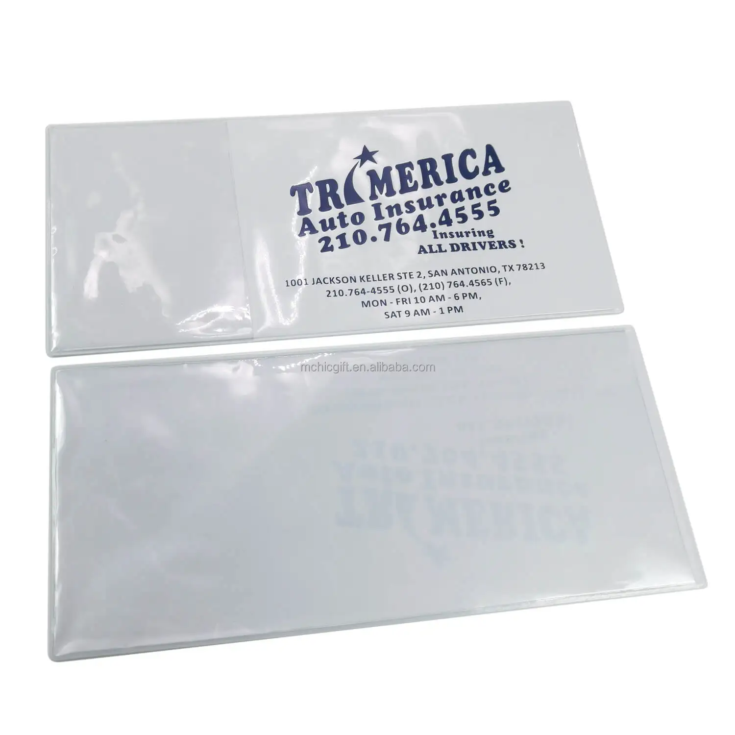 Custom Soft Plastic Multi-function Travel Document Holder PVC Air Ticket Passport Holder Folding Vinyl ID Card Wallets