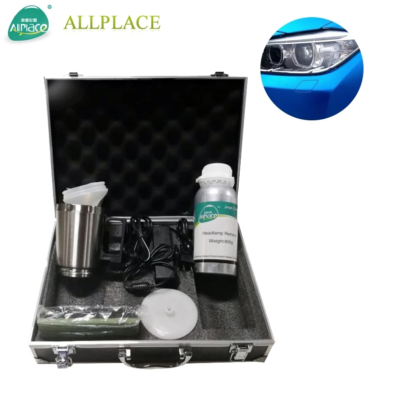 
Car Repair Tool Set for Headlight Renovation Headlight Cleaner Restoration Spray Headlight Restoration Kit Car 