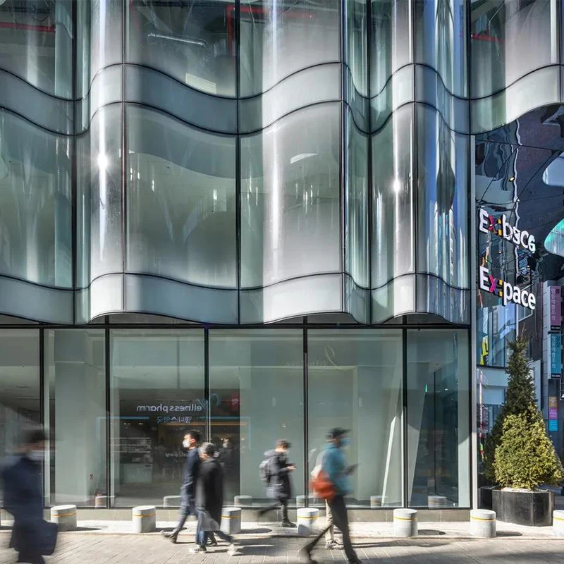 Curved Glass 4mm 5mm 6mm 8mm 10mm 12mm Tempered Bendiing Glass for Bome Skylight