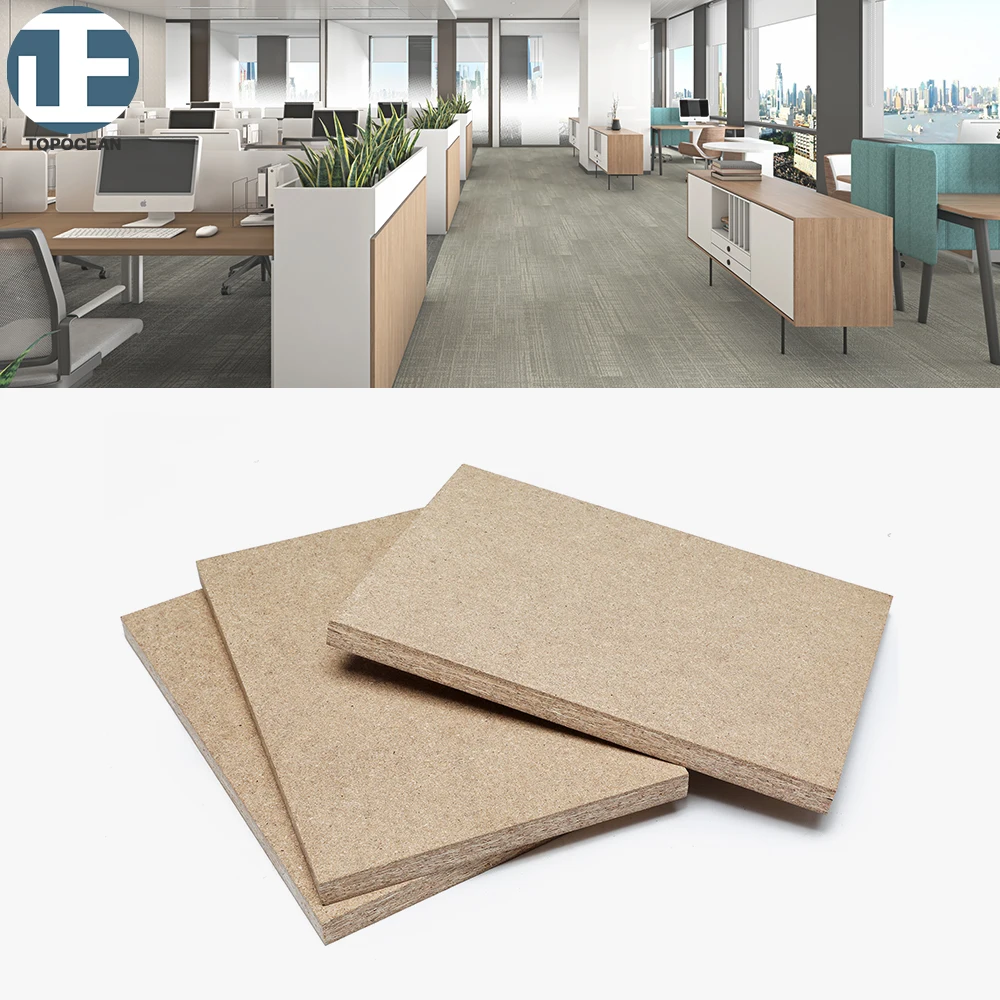 TOPOCEAN FOSB Waterproof OSB 2100*2850 9/12/15/18/25mm Oriented Strand Board For Store Furniture