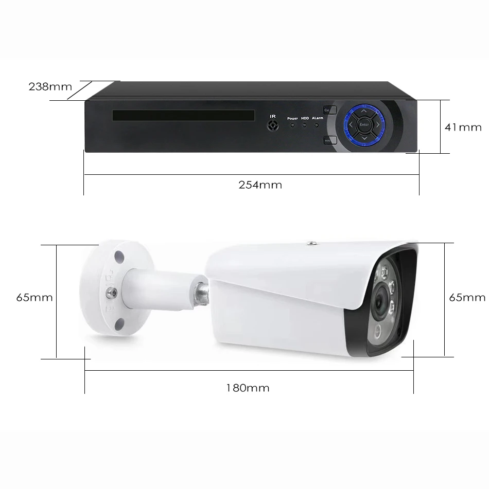 Tuya 5MP 8CH POE Security Camera System NVR Kit CCTV Two Way Audio AI Face Detect Outdoor Video Surveillance IP Camera Set