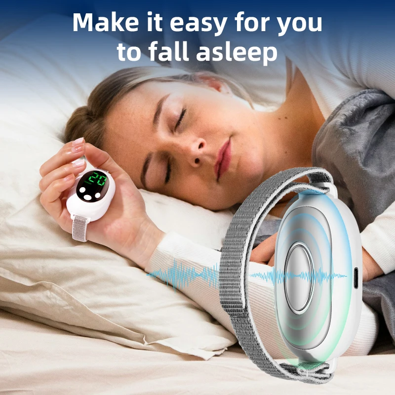 Wholesale Price Handheld Sleep Aid Device Microcurrent Holding Sleep Instrument Anxiety Pressure Relief Improve Deep Sleep