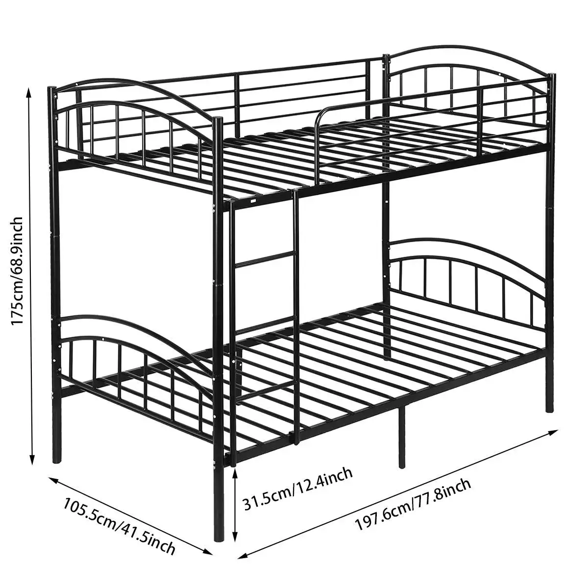 School furniture dormitory metal frame bunk bed iron dorm bunk bed adult double metal steel bed