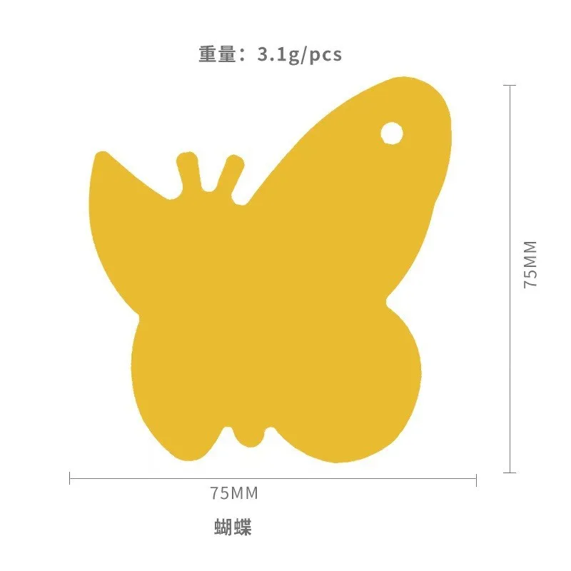 Hot Selling 12-Pack Yellow Plastic Fruit Fly Sticky Traps Indoor Outdoor Waterproof with Strong Glue Insect Control for Ants