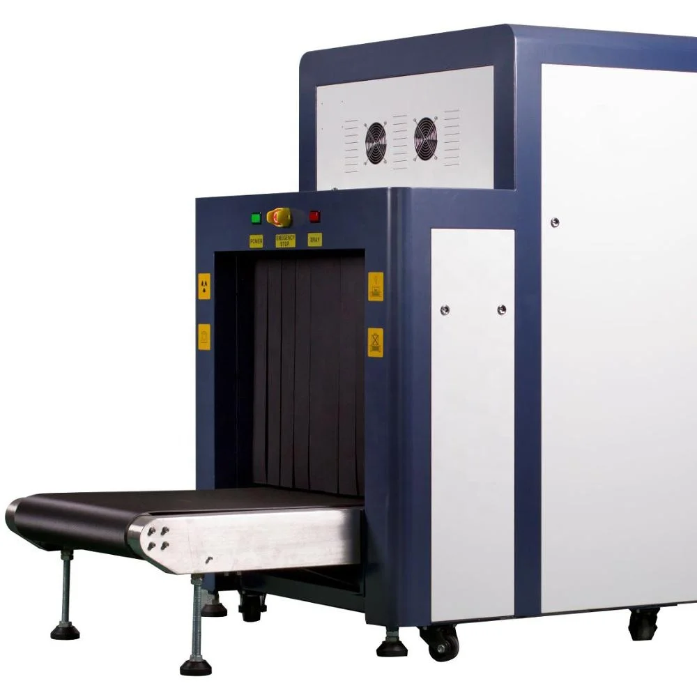 luggage x ray 1000 by 1000 mm tunnel scanner screening machine