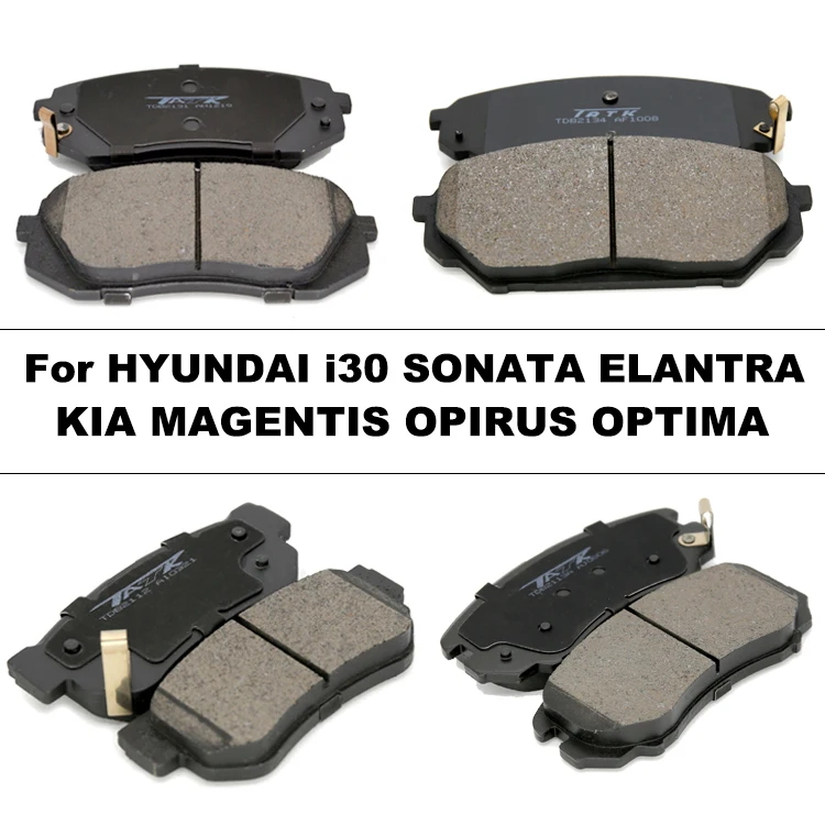 TATK Auto Brake Pad For TOYOTA HONDA HYUNDAI KIA GM JEEP FORD CADILLAC Factory OEM Wholesale ceramic Car brake pad Manufacturer