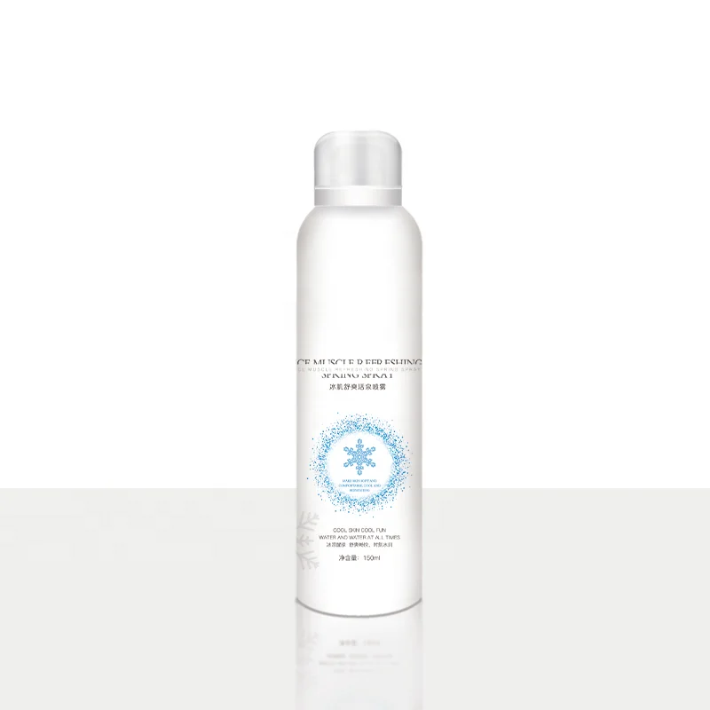 Wholesale ice skin protection spray 150ml summer quick replenishment and cooling after sun repair ice skin refreshing spray